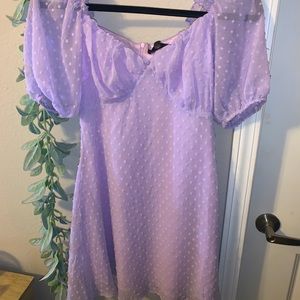 MISSGUIDED LILAC DRESS